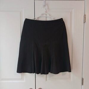 Sandro Black A-Line Skirt